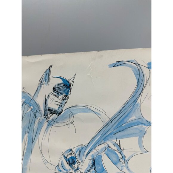 Batman scrapbook print 16"x12" 244/500 Bob Kane/ane/ J. Maioriello READ - Picture 2 of 9
